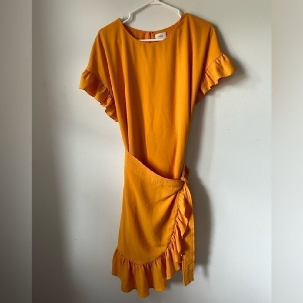 Wilfred Ninette Orange  Mini Dress‎